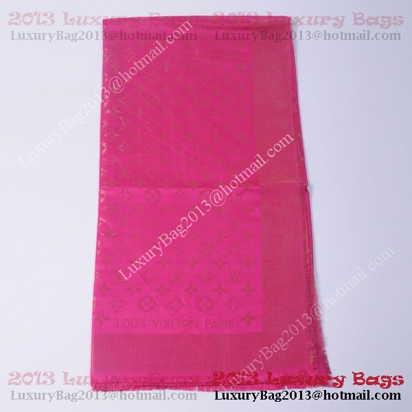Louis Vuitton Scarves Cotton WJLV092 Rose&Gold Louis Vuitton Scarves Cotton WJLV092 Rose&Gold