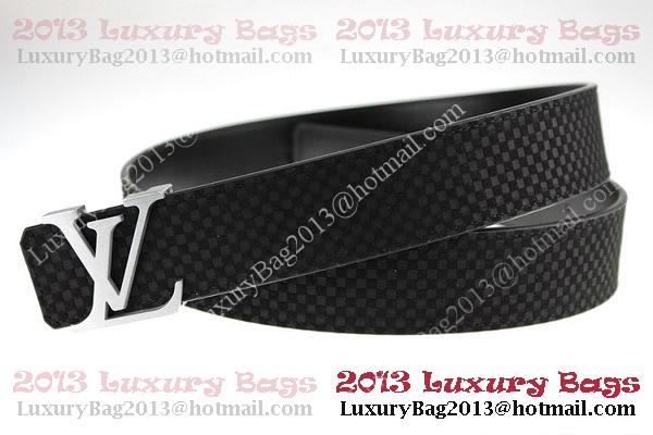 Louis Vuitton Belt LV2051 Black Silver Louis Vuitton Belt LV2051 Black Silver