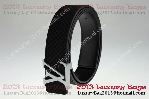 Louis Vuitton Belt LV2051 Black Silver Louis Vuitton Belt LV2051 Black Silver
