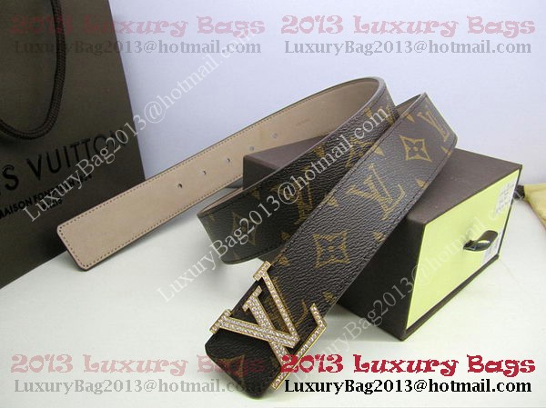 Louis Vuitton Monogram Canvas Belt LV2050 Gold Louis Vuitton Monogram Canvas Belt LV2050 Gold