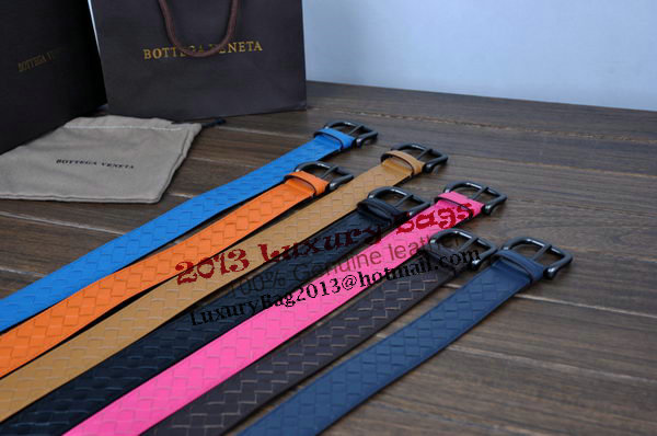 Bottega Veneta Intrecciato Nappa Belt 274484 Black Bottega Veneta Intrecciato Nappa Belt 274484 Black