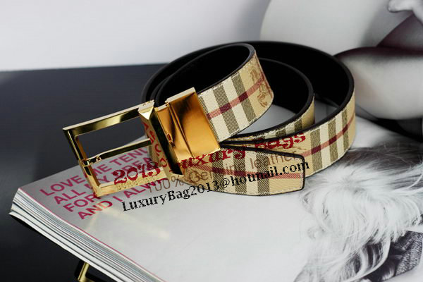 Burberry Belt B4009 Gold Burberry Belt B4009 Gold