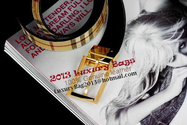 Burberry Belt B4009 Gold Burberry Belt B4009 Gold
