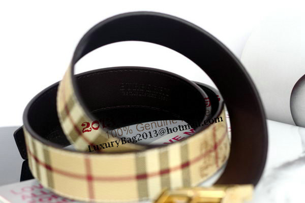 Burberry Belt B4009 Gold Burberry Belt B4009 Gold