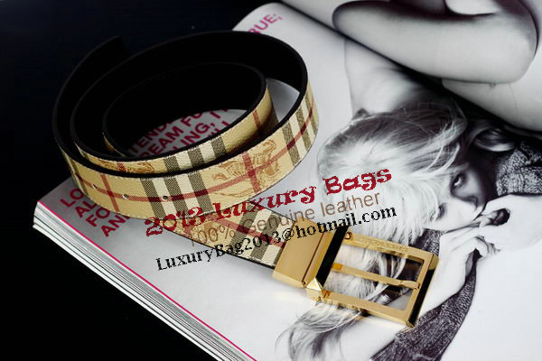 Burberry Belt B4009 Gold Burberry Belt B4009 Gold