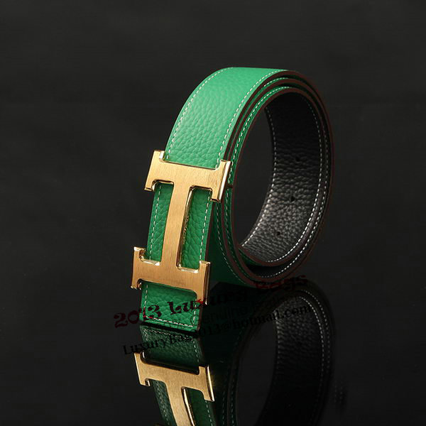 Hermes Belt HB5203 Green Hermes Belt HB5203 Green