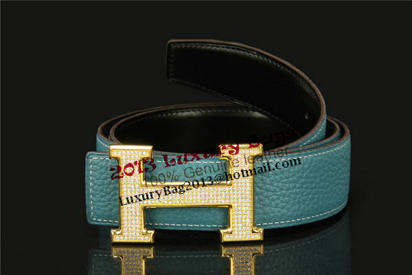 Hermes Belt HB5206 Blue Hermes Belt HB5206 Blue