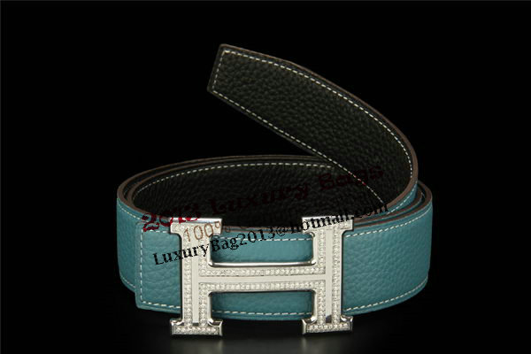 Hermes Belt HB5208 Light Blue Hermes Belt HB5208 Light Blue