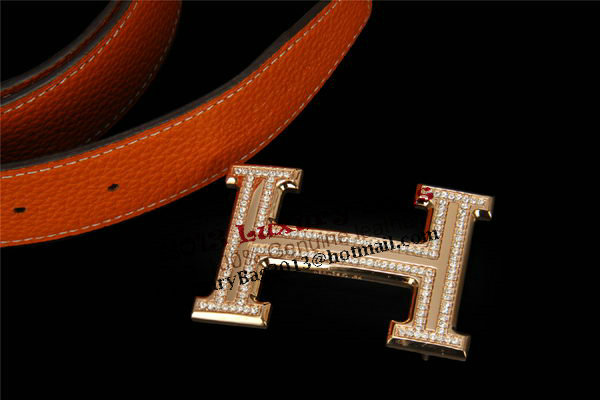 Hermes Belt HB5208 Orange Hermes Belt HB5208 Orange