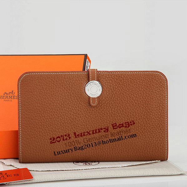 Hermes Dogon Combined Wallet A508 Camel Hermes Dogon Combined Wallet A508 Camel