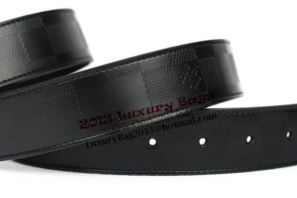 Louis Vuitton Black Leather Belt LV2058 Louis Vuitton Black Leather Belt LV2058