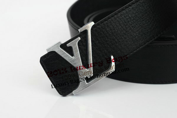 Louis Vuitton Black Leather Belt LV2060 Louis Vuitton Black Leather Belt LV2060