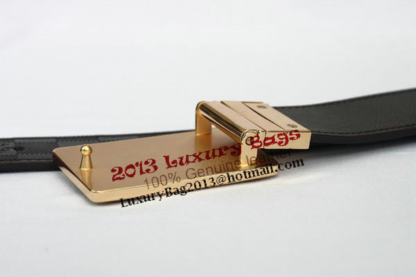 Louis Vuitton Brown Leather Belt LV2054 Louis Vuitton Brown Leather Belt LV2054