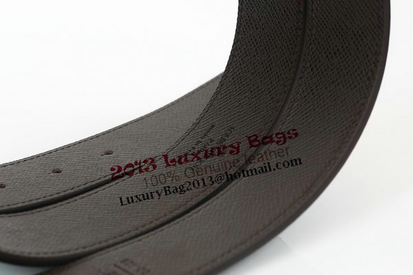 Louis Vuitton Brown Leather Belt LV2060 Louis Vuitton Brown Leather Belt LV2060