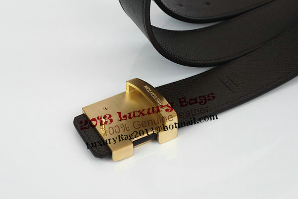 Louis Vuitton Brown Leather Belt LV2060 Louis Vuitton Brown Leather Belt LV2060