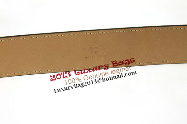 Louis Vuitton Damier Graphite Canvas Belt LV2067 Silver Louis Vuitton Damier Graphite Canvas Belt LV2067 Silver