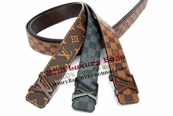 Louis Vuitton Monogram Canvas Belt LV2055 Louis Vuitton Monogram Canvas Belt LV2055