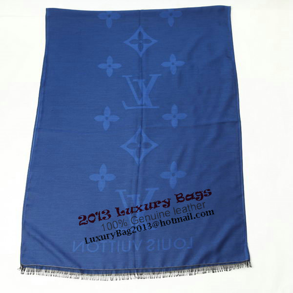 Louis Vuitton Scarves Silk WJLV094 Blue Louis Vuitton Scarves Silk WJLV094 Blue