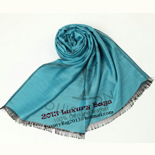 Louis Vuitton Scarves Silk WJLV094 Light Blue Louis Vuitton Scarves Silk WJLV094 Light Blue