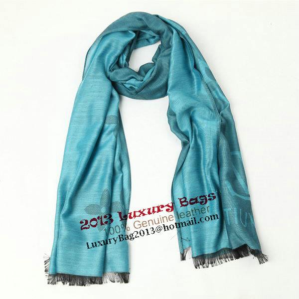 Louis Vuitton Scarves Silk WJLV094 Light Blue Louis Vuitton Scarves Silk WJLV094 Light Blue