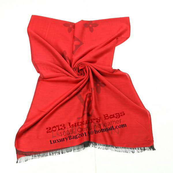 Louis Vuitton Scarves Silk WJLV094 Red Louis Vuitton Scarves Silk WJLV094 Red