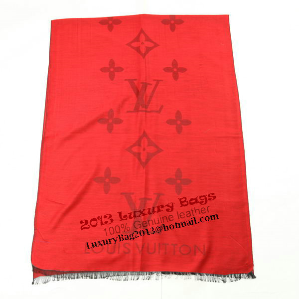 Louis Vuitton Scarves Silk WJLV094 Red Louis Vuitton Scarves Silk WJLV094 Red