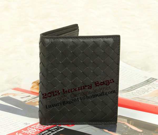 Bottega Veneta Intrecciato Nappa Wallet BV5816 Black Bottega Veneta Intrecciato Nappa Wallet BV5816 Black