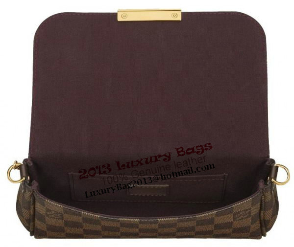 Louis Vuitton Damier Ebene Canvas Favorite PM N41276