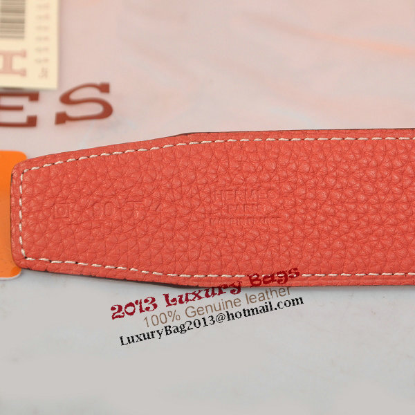 Hermes Imported Belt HR1002H Watermelon Red Hermes Imported Belt HR1002H Watermelon Red