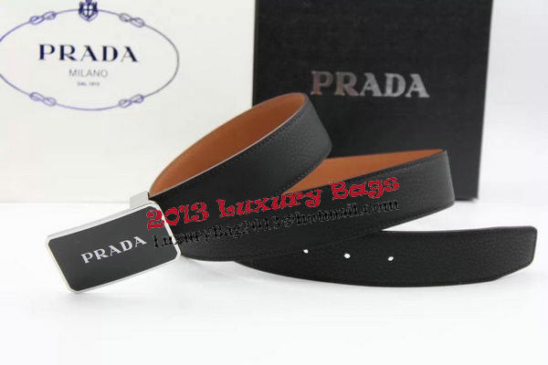 Prada 35mm Belt Calfskin Leather PB1128D Prada 35mm Belt Calfskin Leather PB1128D