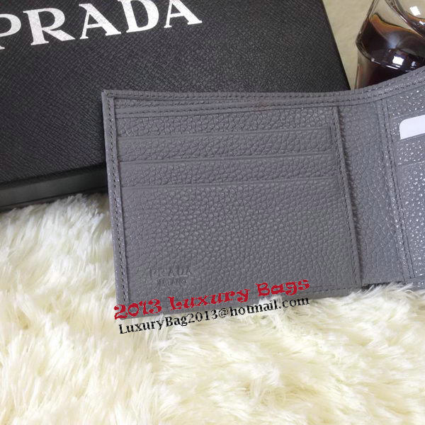 Prada Grainy Calf Leather Men Wallet 2M0513 Prada Grainy Calf Leather Men Wallet 2M0513