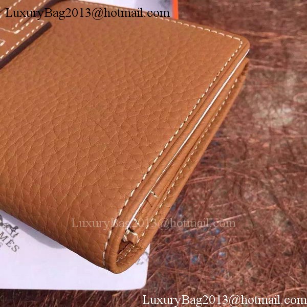 Hermes Grainy Leather Bifold Wallet H8000 Hermes Grainy Leather Bifold Wallet H8000