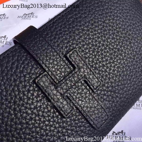 Hermes Grainy Leather Bifold Wallet H8000 Hermes Grainy Leather Bifold Wallet H8000