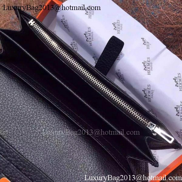 Hermes Grainy Leather Bifold Wallet H8000 Hermes Grainy Leather Bifold Wallet H8000