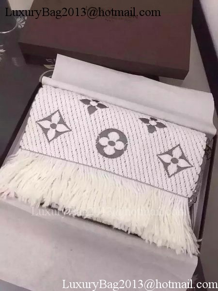 Louis Vuitton Scarves LV151104 White Louis Vuitton Scarves LV151104 White