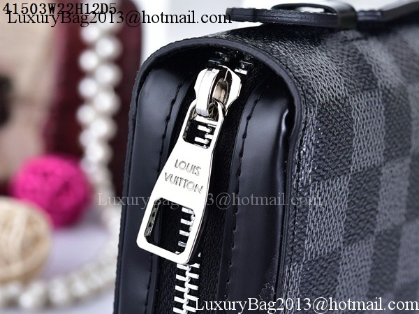 Louis Vuitton Damier Gaphite Canvas ZIPPY XL WALLET N41503 Louis Vuitton Damier Gaphite Canvas ZIPPY XL WALLET N41503