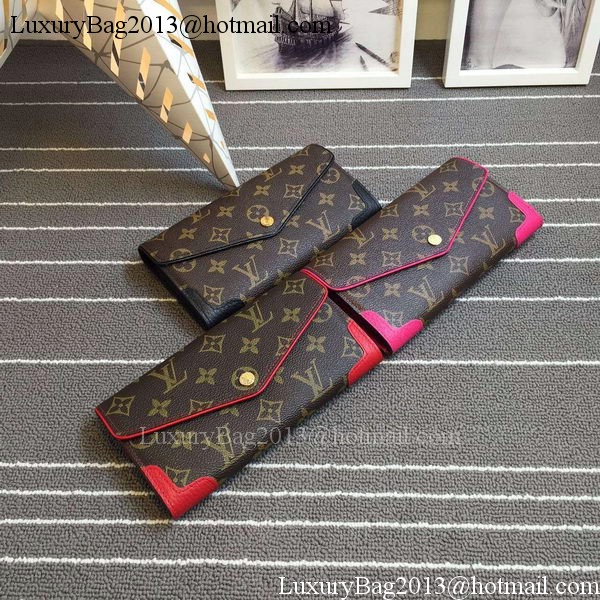 Louis Vuitton Monogram Canvas SARAH WALLET RETIRO M41951 Black Louis Vuitton Monogram Canvas SARAH WALLET RETIRO M41951 Black