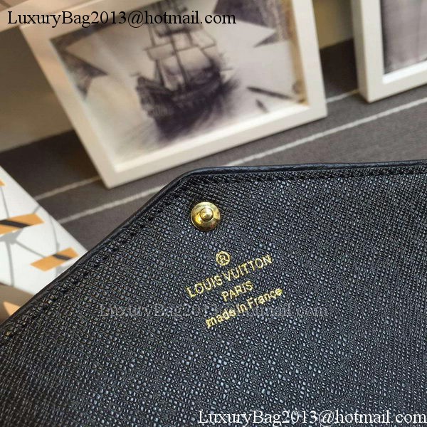 Louis Vuitton Monogram Canvas SARAH WALLET RETIRO M41951 Black Louis Vuitton Monogram Canvas SARAH WALLET RETIRO M41951 Black