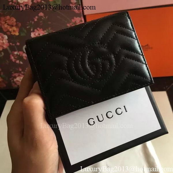Gucci GG Marmont Card Case 443125 Black Gucci GG Marmont Card Case 443125 Black