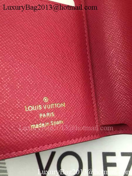 Louis Vuitton Monogram Canvas Victorine Wallet M62360 Rose Louis Vuitton Monogram Canvas Victorine Wallet M62360 Rose
