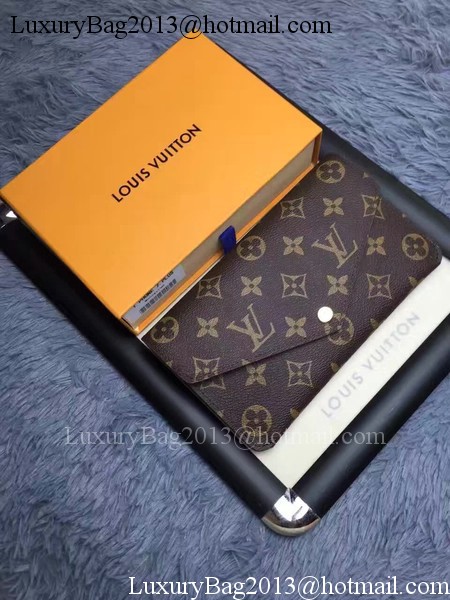 Louis Vuitton Monogram Canvas JEANNE WALLET M62155 Orange Louis Vuitton Monogram Canvas JEANNE WALLET M62155 Orange