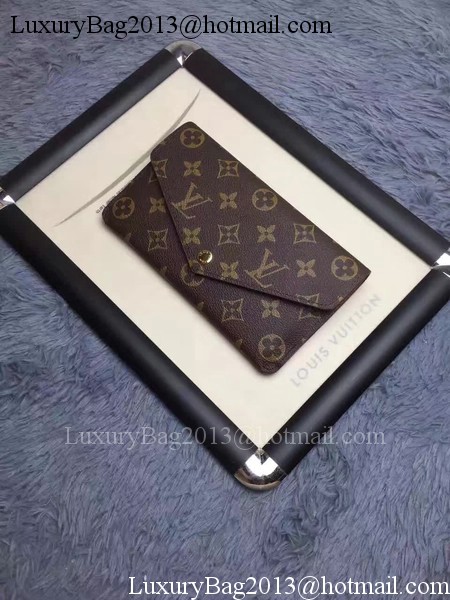 Louis Vuitton Monogram Canvas JEANNE WALLET M62155 Red Louis Vuitton Monogram Canvas JEANNE WALLET M62155 Red