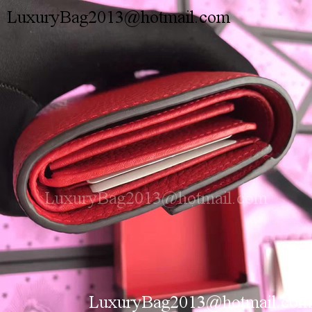Gucci Calfskin Leather Padlock Wallet 453155 RED Gucci Calfskin Leather Padlock Wallet 453155 RED