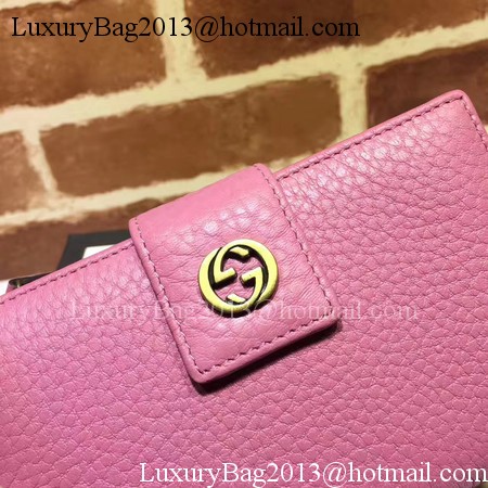 Gucci Calfskin Leagther Wallet 337023 Purple Gucci Calfskin Leagther Wallet 337023 Purple