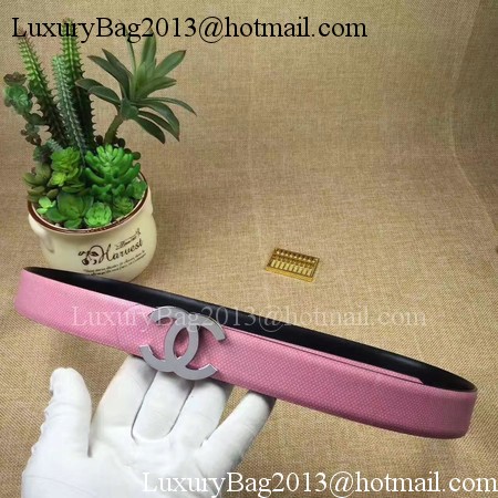 Chanel 30mm Leather Belt CH5232 Pink Chanel 30mm Leather Belt CH5232 Pink