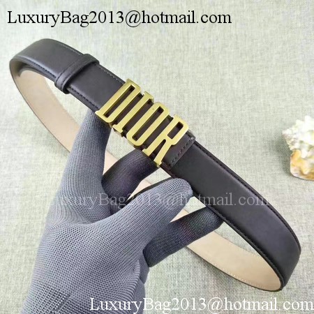 Dior 30mm Leather Belt CD2365 Black Dior 30mm Leather Belt CD2365 Black