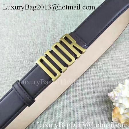 Dior 30mm Leather Belt CD2365 Black Dior 30mm Leather Belt CD2365 Black