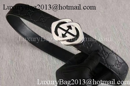 Gucci 34mm Leather Belt GG0803 Black Gucci 34mm Leather Belt GG0803 Black