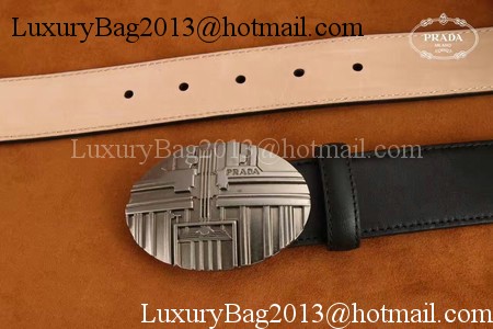Prada Leather Belt PD0802 Black Prada Leather Belt PD0802 Black