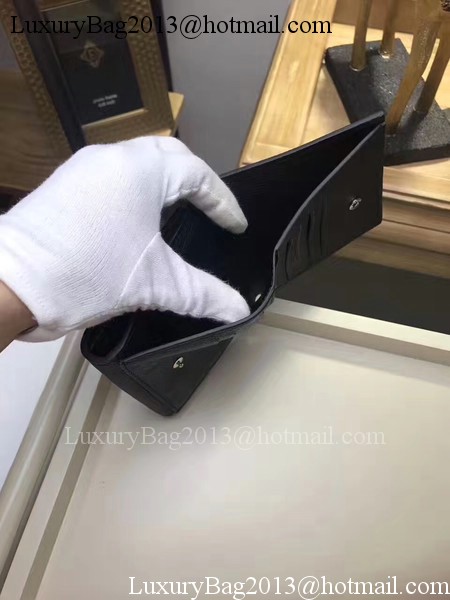 Louis Vuitton Calf Leather LOCKME II COMPACT WALLET M64309 Black Louis Vuitton Calf Leather LOCKME II COMPACT WALLET M64309 Black